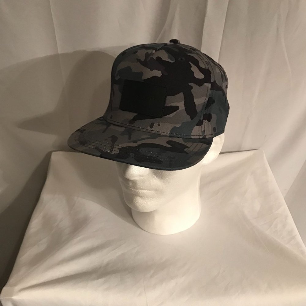 Coach Camo Flat Bill Adjustable Backing Activewear Athletic Cut Hat #108